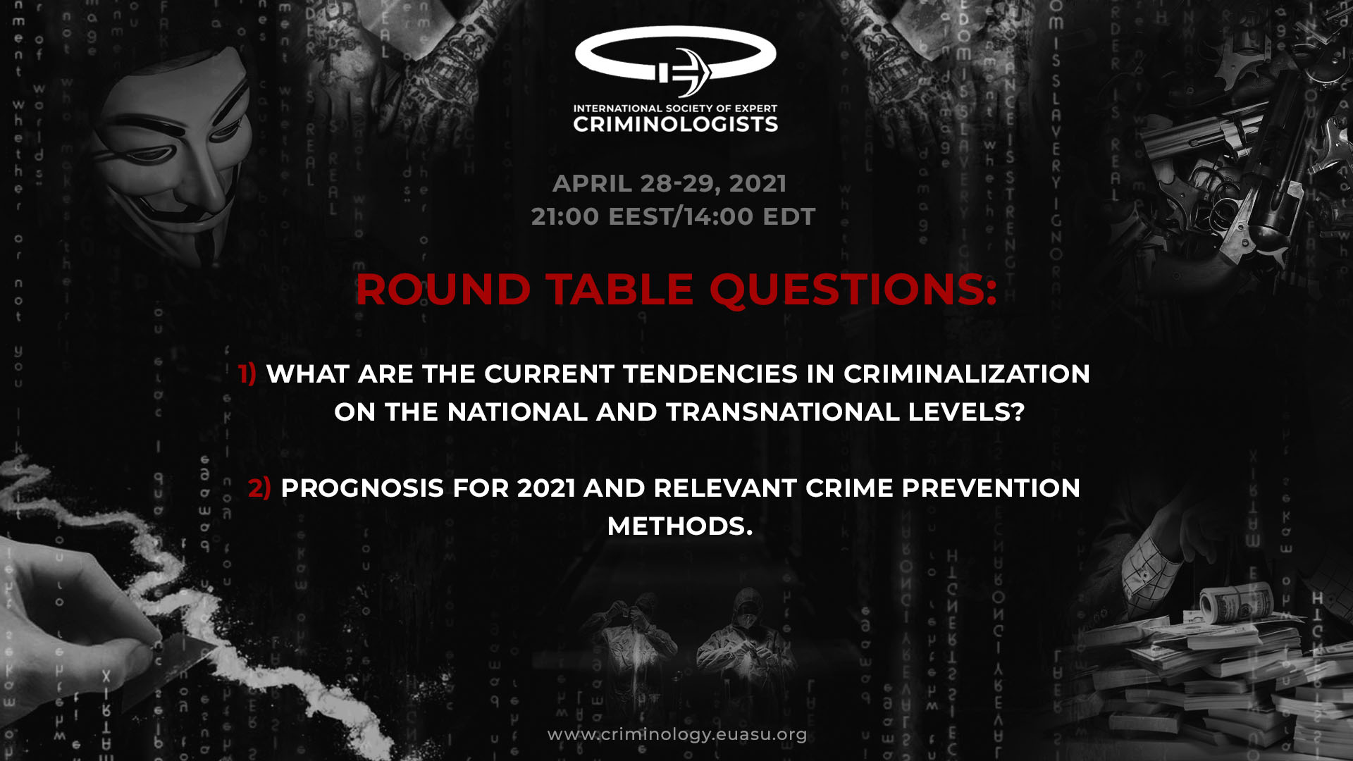 RESOLUTION ORGANIZED CRIME - CRIMINOLOGY SOCIETY